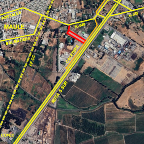 VENTA PROPIEDAD EN MAULE FRENTE A RUTA 5 SUR, VII REGION